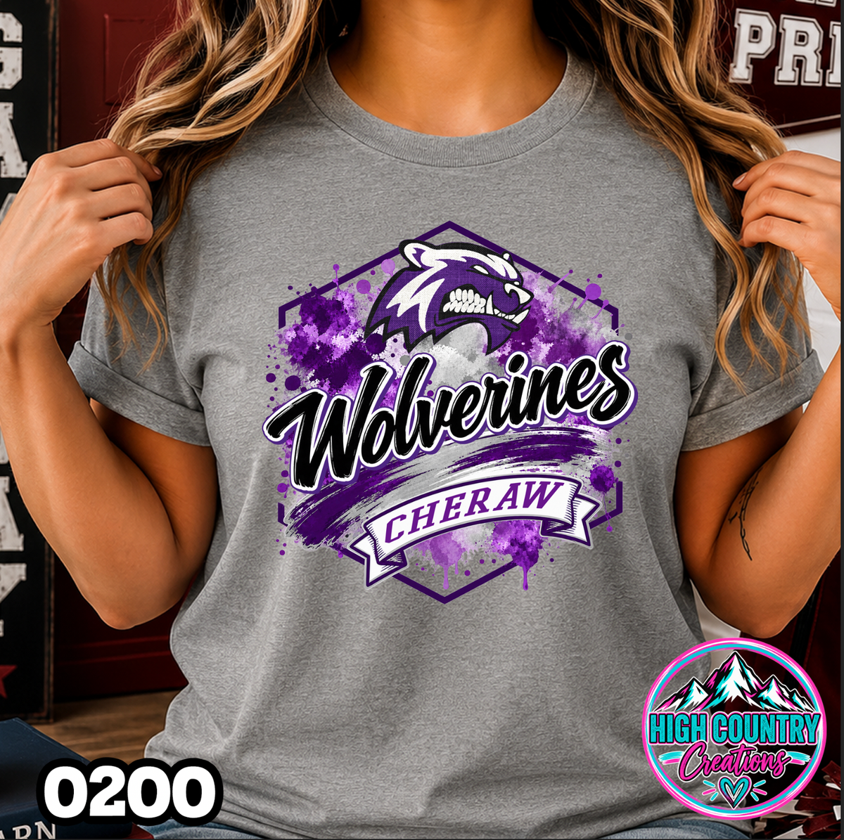 0200 Paint Splatter Mascots
